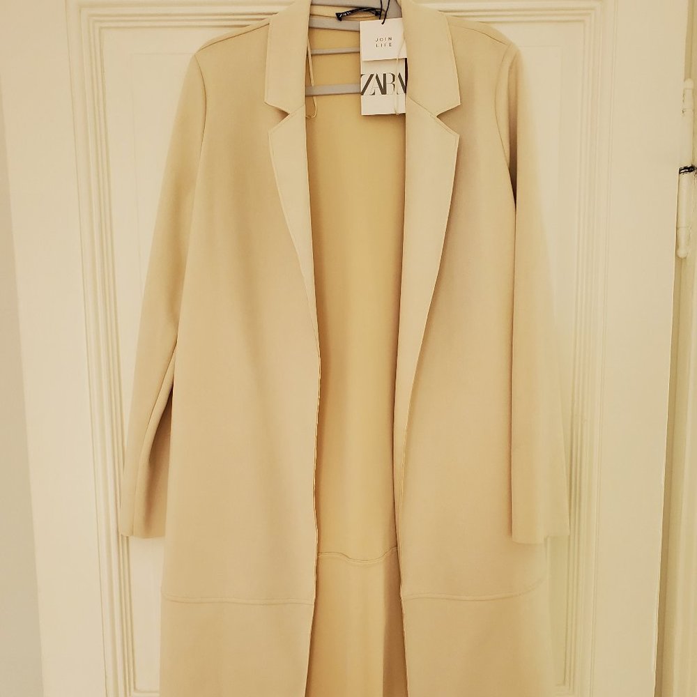 Zara Faux Suede  Jacket